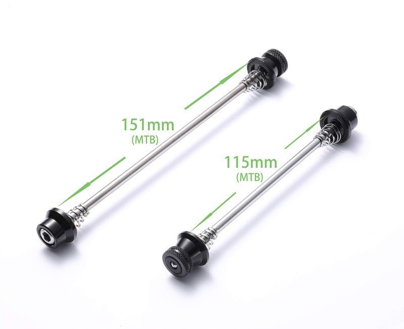 Wileosix Hex Locking Skewer M5 Hex Head Anti Theft Quick Release Secure Lock Skewers Set Cycling Wheels Locking - Image 2
